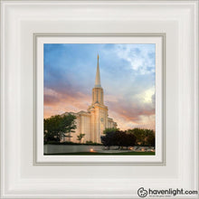 Load image into Gallery viewer, St. Louis Now The Day Is Over Open Edition Canvas / 6 X White Frame Art