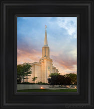 Load image into Gallery viewer, St. Louis Now The Day Is Over Open Edition Canvas / 8 X 10 Black Frame Art