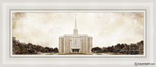 Load image into Gallery viewer, St. Louis Vintage Open Edition Canvas / 8 X 24 White Frame Art