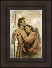 Load image into Gallery viewer, Stripling Warrior Open Edition Print / 14 X 21 Frame B 29 1/4 22 Art