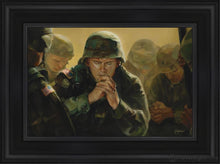 Load image into Gallery viewer, Sweet Hour Of Prayer Open Edition Canvas / 12 X 18 Black Frame Art