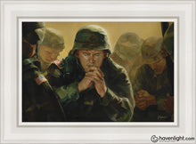 Load image into Gallery viewer, Sweet Hour Of Prayer Open Edition Canvas / 14 X 21 White Frame Art