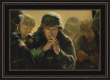 Load image into Gallery viewer, Sweet Hour Of Prayer Open Edition Canvas / 20 X 30 Black Frame Art