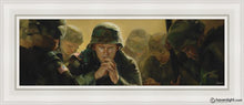 Load image into Gallery viewer, Sweet Hour Of Prayer Open Edition Canvas / 8 X 24 White Frame Art