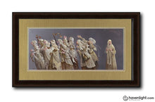 Load image into Gallery viewer, Ten Lepers Limited Edition Print / 34 X 15 Frame B 19 3/4 38 Art