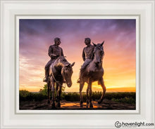 Load image into Gallery viewer, The Prophets Last Ride Open Edition Canvas / 11 X 14 White Frame Art