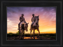 Load image into Gallery viewer, The Prophets Last Ride Open Edition Canvas / 14 X 21 Black Frame Art