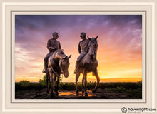 Load image into Gallery viewer, The Prophets Last Ride Open Edition Canvas / 20 X 30 White Frame Art
