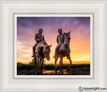 Load image into Gallery viewer, The Prophets Last Ride Open Edition Canvas / 8 X 10 White Frame Art