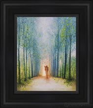 Load image into Gallery viewer, The Shepherds Path Open Edition Canvas / 8 X 10 Black Frame Art