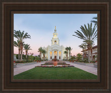 Load image into Gallery viewer, Tijuana Mexico Morning Breaks Open Edition Canvas / 11 X 14 Brown Frame Art
