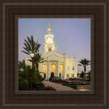 Load image into Gallery viewer, Tijuana Mexico Temple De Los Sueños Open Edition Canvas / 12 X Brown Frame Art