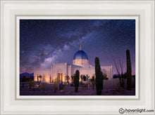 Load image into Gallery viewer, Tucson Celestial Open Edition Canvas / 12 X 18 White Frame Art