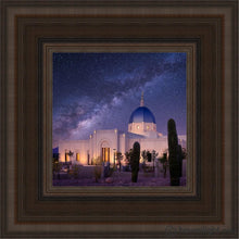 Load image into Gallery viewer, Tucson Celestial Open Edition Canvas / 6 X Brown Frame Art