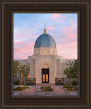 Load image into Gallery viewer, Tucson Pastel Evening Open Edition Canvas / 11 X 14 Brown Frame Art