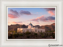 Load image into Gallery viewer, Tucson That The Lost May Be Found Open Edition Canvas / 12 X 18 White Frame Art