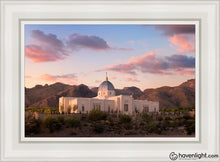 Load image into Gallery viewer, Tucson That The Lost May Be Found Open Edition Canvas / 14 X 21 White Frame Art