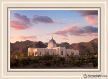 Load image into Gallery viewer, Tucson That The Lost May Be Found Open Edition Canvas / 20 X 30 White Frame Art
