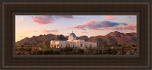 Load image into Gallery viewer, Tucson That The Lost May Be Found Open Edition Canvas / 6 X 18 Brown Frame Art