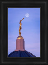 Load image into Gallery viewer, Tucson Trumpet Moon Open Edition Canvas / 12 X 18 Black Frame Art