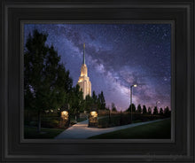 Load image into Gallery viewer, Twin Falls Celestial Open Edition Canvas / 11 X 14 Black Frame Art