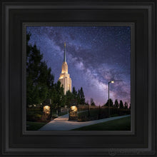 Load image into Gallery viewer, Twin Falls Celestial Open Edition Canvas / 12 X Black Frame Art