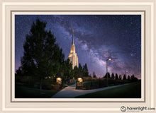Load image into Gallery viewer, Twin Falls Celestial Open Edition Canvas / 20 X 30 White Frame Art