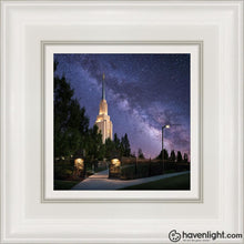 Load image into Gallery viewer, Twin Falls Celestial Open Edition Canvas / 6 X White Frame Art