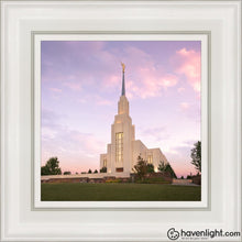 Load image into Gallery viewer, Twin Falls Daybreak Open Edition Canvas / 12 X White Frame Art