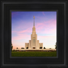 Load image into Gallery viewer, Twin Falls Skyfalls Open Edition Canvas / 12 X Black Frame Art