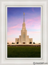 Load image into Gallery viewer, Twin Falls Skyfalls Open Edition Canvas / 14 X 21 White Frame Art