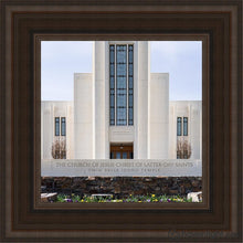 Load image into Gallery viewer, Twin Falls Window To Peace Open Edition Canvas / 12 X Brown Frame Art