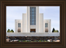 Load image into Gallery viewer, Twin Falls Window To Peace Open Edition Canvas / 20 X 30 Brown Frame Art