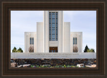 Load image into Gallery viewer, Twin Falls Window To Peace Open Edition Canvas / 24 X 36 Brown Frame Art