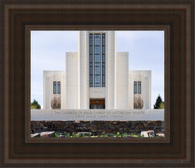 Load image into Gallery viewer, Twin Falls Window To Peace Open Edition Canvas / 8 X 10 Brown Frame Art