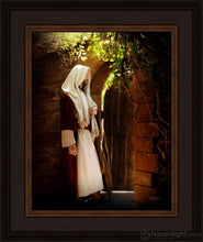 Load image into Gallery viewer, Unto Him That Knocketh Open Edition Print / 11 X 14 Frame N 18 3/4 15 Art