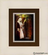 Load image into Gallery viewer, Unto Him That Knocketh Open Edition Print / 5 X 7 Frame W 12 1/4 14 Art