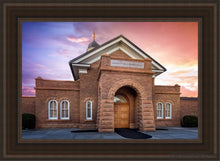 Load image into Gallery viewer, Vernal East Evening Open Edition Canvas / 24 X 36 Brown Frame Art