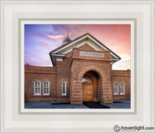 Load image into Gallery viewer, Vernal East Evening Open Edition Canvas / 8 X 10 White Frame Art