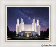 Load image into Gallery viewer, Washington Dc Celestial Open Edition Canvas / 11 X 14 White Frame Art