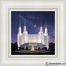Load image into Gallery viewer, Washington Dc Celestial Open Edition Canvas / 12 X White Frame Art