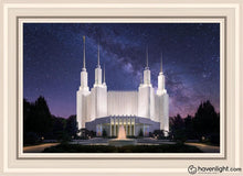 Load image into Gallery viewer, Washington Dc Celestial Open Edition Canvas / 20 X 30 White Frame Art