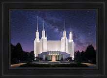 Load image into Gallery viewer, Washington Dc Celestial Open Edition Canvas / 24 X 36 Black Frame Art