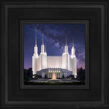 Load image into Gallery viewer, Washington Dc Celestial Open Edition Canvas / 6 X Black Frame Art