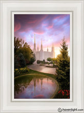 Load image into Gallery viewer, Washington Dc Reflections Into Eternity Open Edition Canvas / 12 X 18 White Frame Art