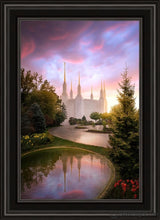 Load image into Gallery viewer, Washington Dc Reflections Into Eternity Open Edition Canvas / 20 X 30 Black Frame Art