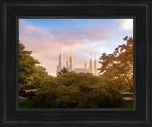 Load image into Gallery viewer, Washington Dc Sunset Panorama Open Edition Canvas / 11 X 14 Black Frame Art
