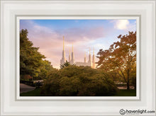 Load image into Gallery viewer, Washington Dc Sunset Panorama Open Edition Canvas / 12 X 18 White Frame Art