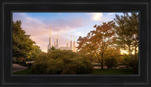Load image into Gallery viewer, Washington Dc Sunset Panorama Open Edition Canvas / 15 X 30 Black Frame Art