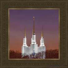 Load image into Gallery viewer, Washington Dc Temple Evening Glow Open Edition Print / 12 X Frame G 16 1/4 Art